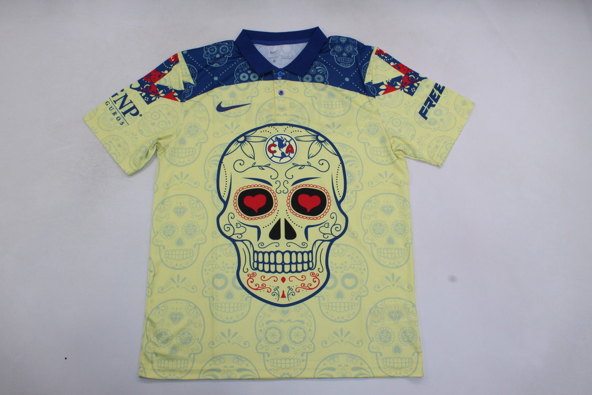 AAA Quality Club America 23/24 Special Yellow Soccer Jersey